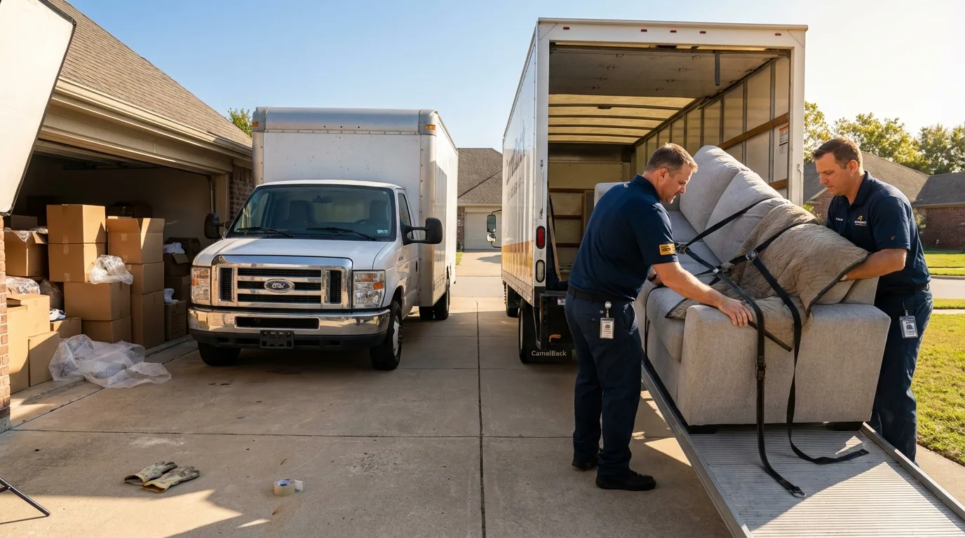 DIY truck vs professional crew comparison in Claremont